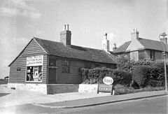 Percy Piddock's Garage c1950